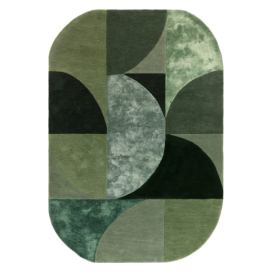 Tmavě zelený vlněný koberec 200x300 cm Forest – Asiatic Carpets Bonami.cz