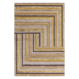 Okrově žlutý vlněný koberec 160x230 cm Network Gold – Asiatic Carpets