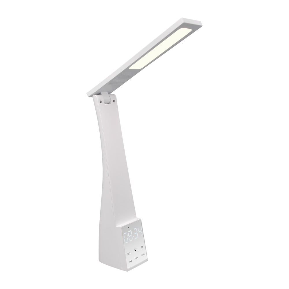 Bílá LED stolní lampa s časovačem (výška 45 cm) Linus – Trio - Bonami.cz