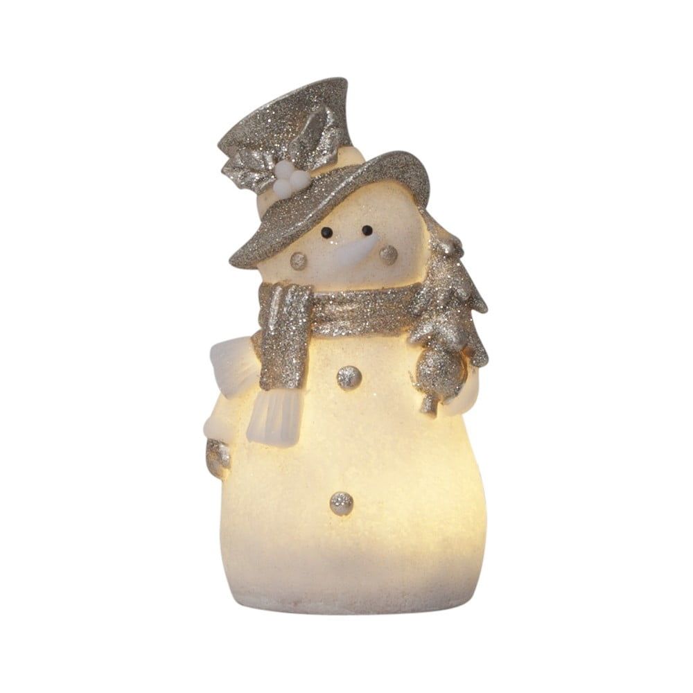 Světelná dekorace s vánočním motivem v bílo-stříbrné barvě Buddy – Star Trading - Bonami.cz