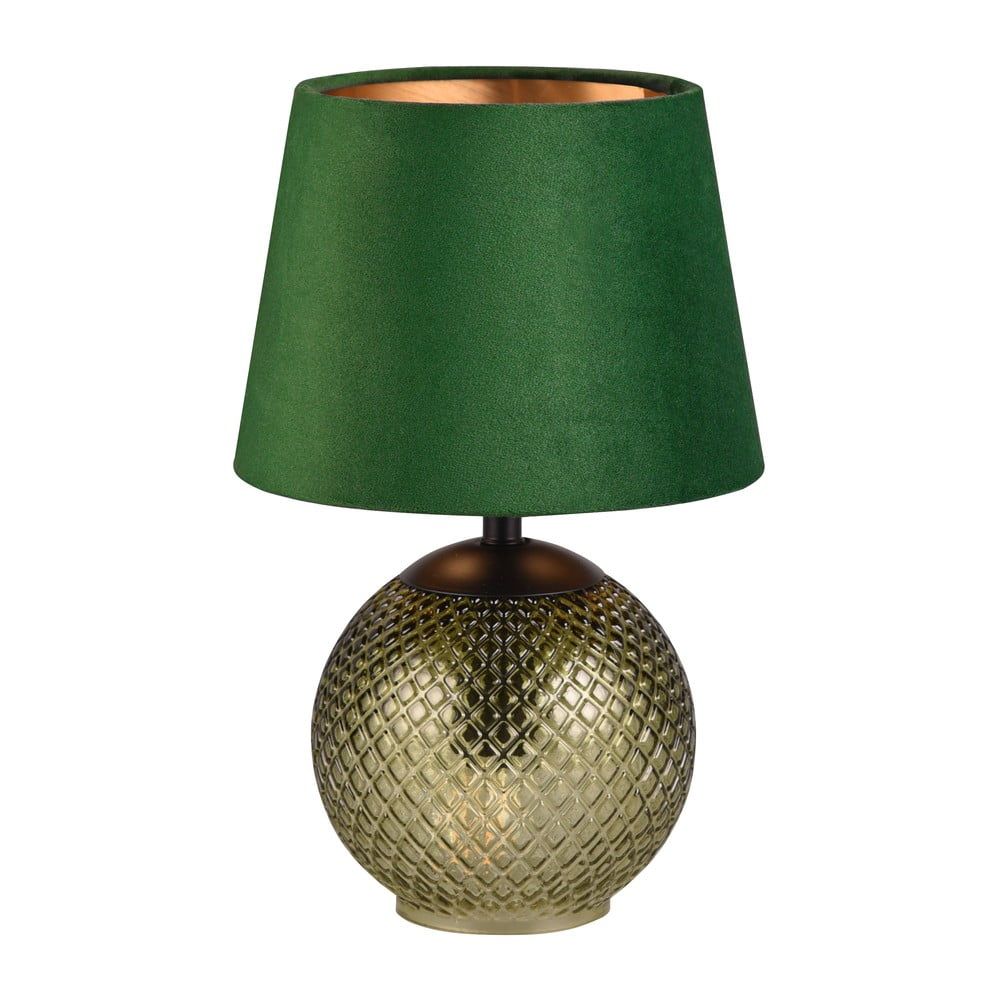 Stolní lampa v zeleno-bronzové barvě (výška 29 cm) Jonna – Trio - Bonami.cz