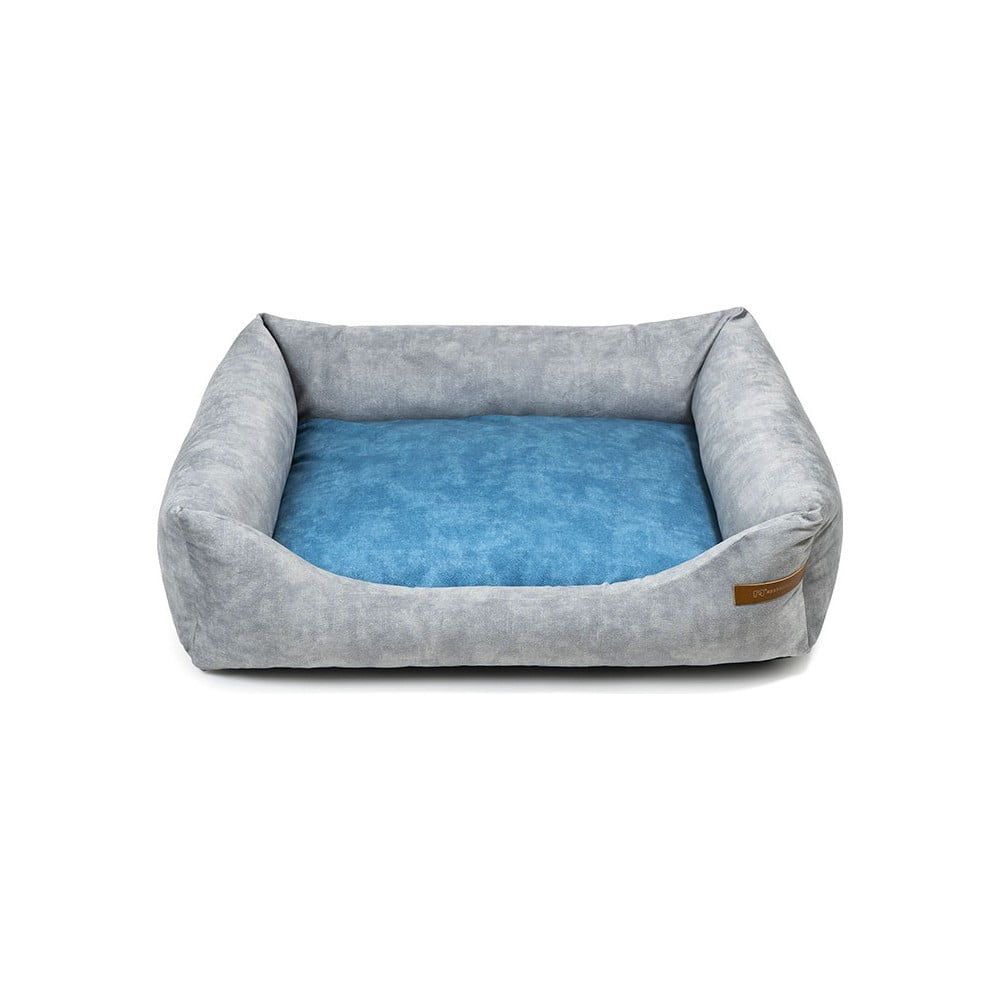 Modro-světle šedý pelíšek pro psa 85x105 cm SoftBED Eco XL – Rexproduct - Bonami.cz