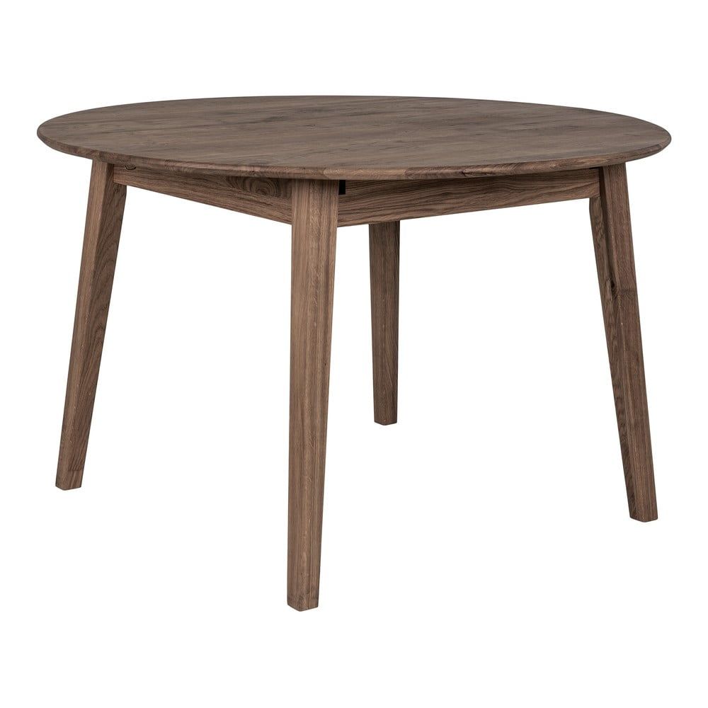 Kulatý rozkládací jídelní stůl z dubového dřeva ø 118 cm Metz – House Nordic - Bonami.cz