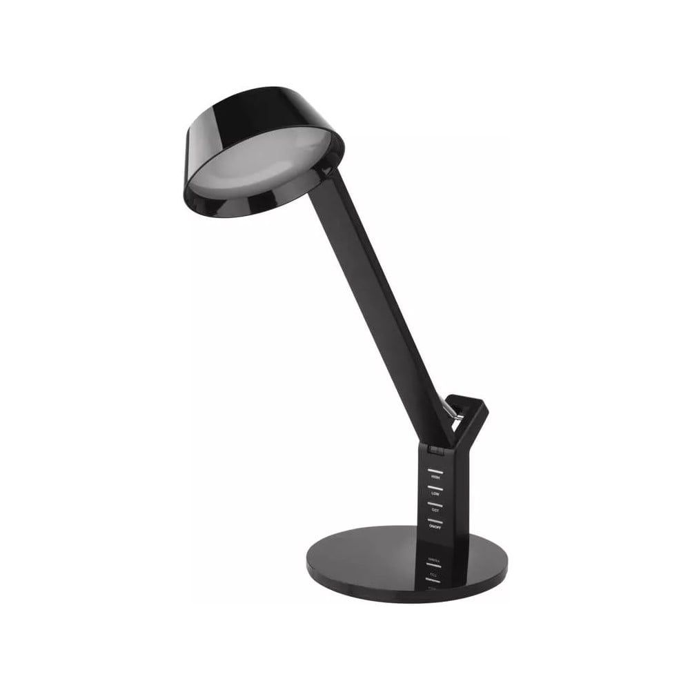 Černá LED stmívatelná stolní lampa (výška 39 cm) Simon – EMOS - Bonami.cz