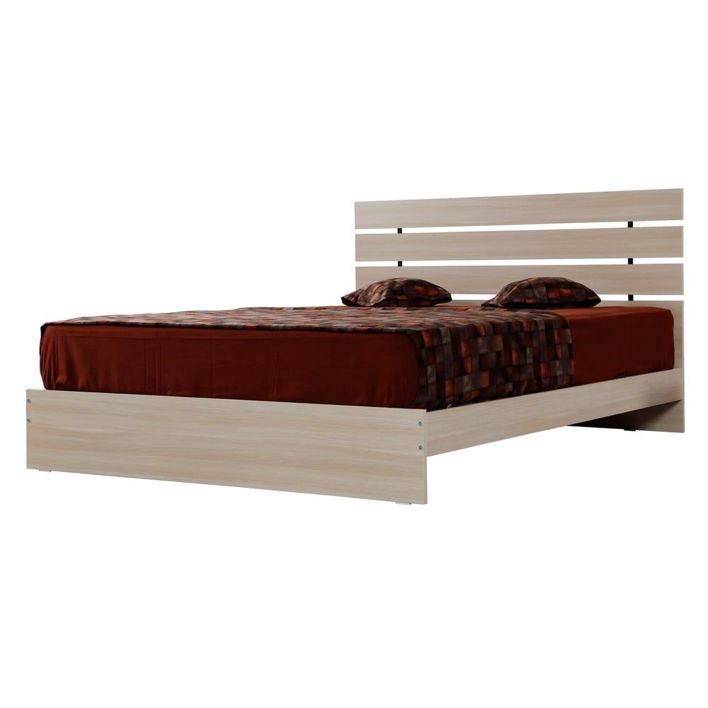 Dvoulůžková postel v přírodní barvě 160x200 cm Fuga – Kalune Design - Bonami.cz