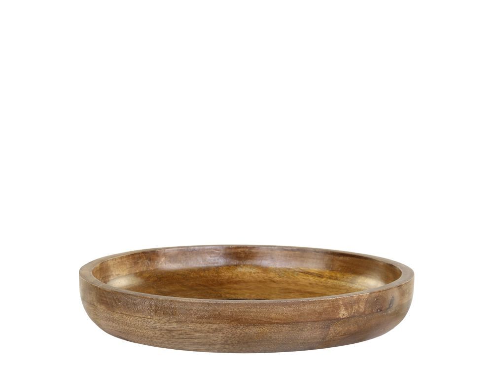 Dřevěná servírovací miska z mangového dřeva Tours Bowl - Ø 30*5 cm/ 1950ml Chic Antique - LaHome - vintage dekorace