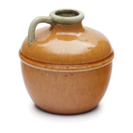 Hnědá keramická váza Tamariu – Kave Home