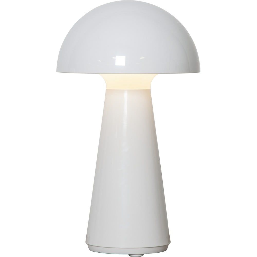 Bílá LED stmívatelná stolní lampa (výška 28 cm) Mushroom – Star Trading - Bonami.cz