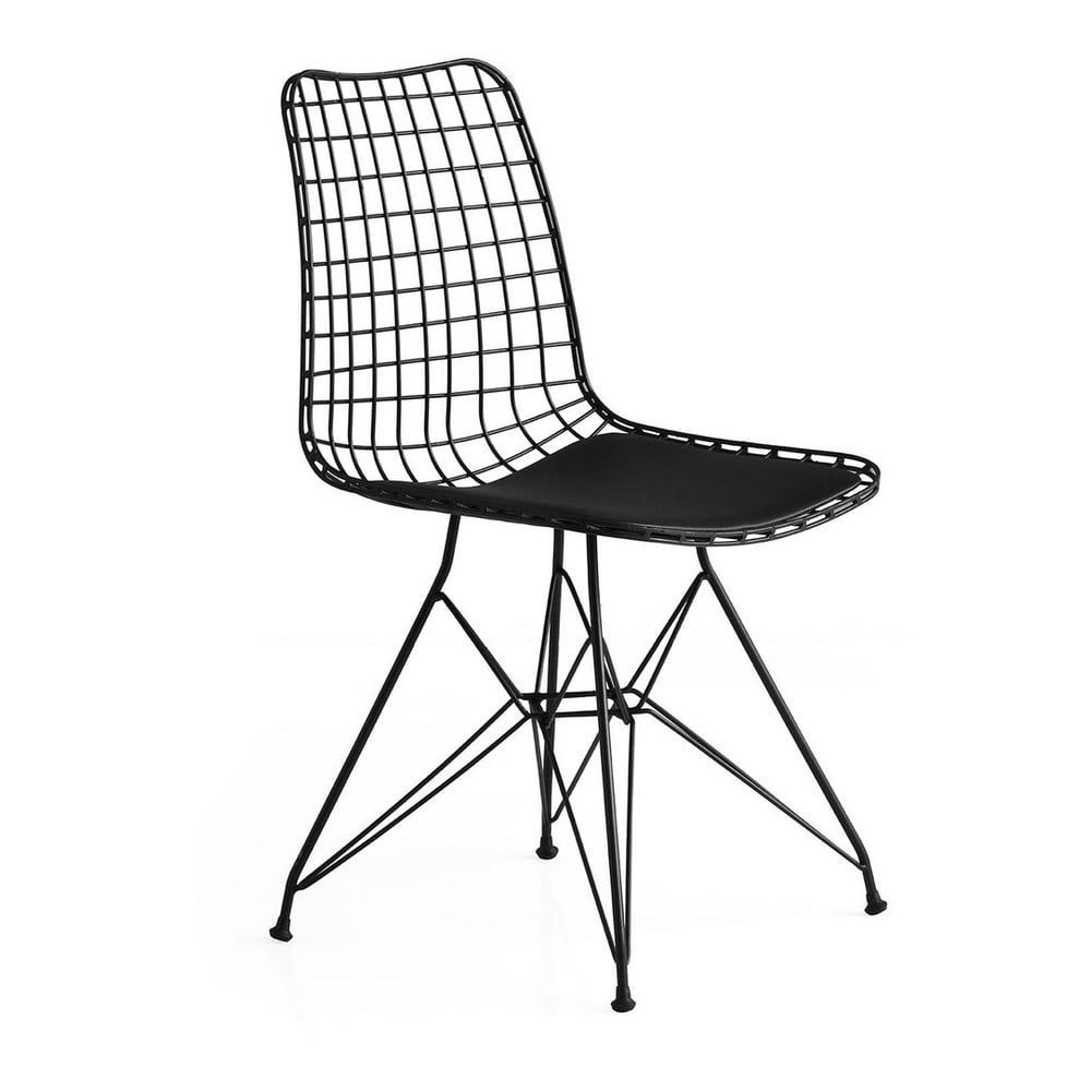 Černé kovové jídelní židle v sadě 2 ks Tivoli – Kalune Design - Bonami.cz