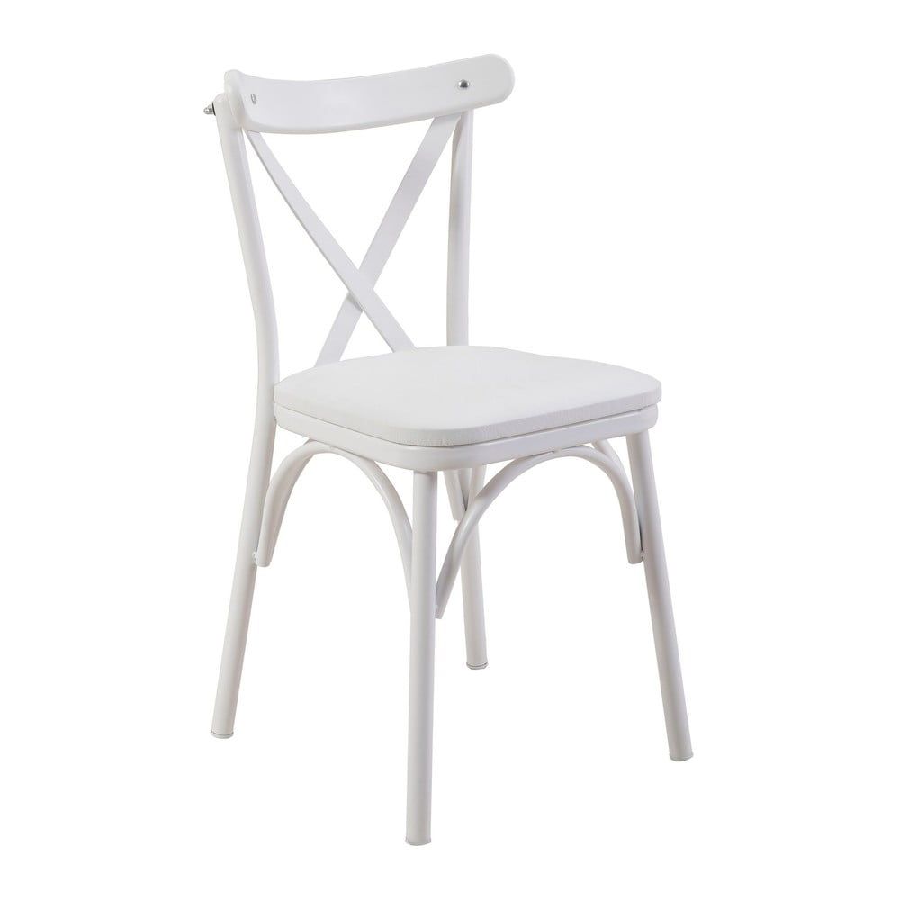 Bílá jídelní židle Oliver Sandalyer – Kalune Design - Bonami.cz
