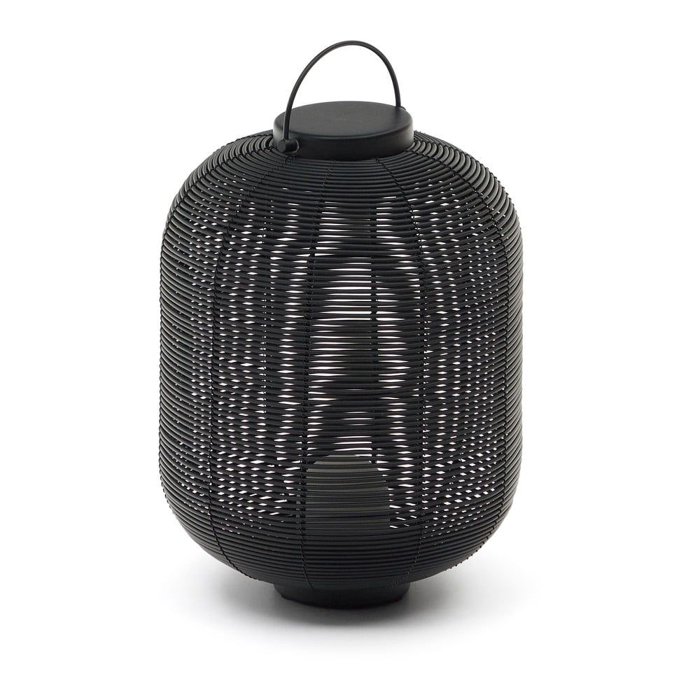 Černá LED stmívatelná stolní lampa (výška 37 cm) Saranella – Kave Home - Bonami.cz