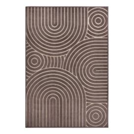 Hnědý koberec 57x90 cm Iconic Wave – Hanse Home