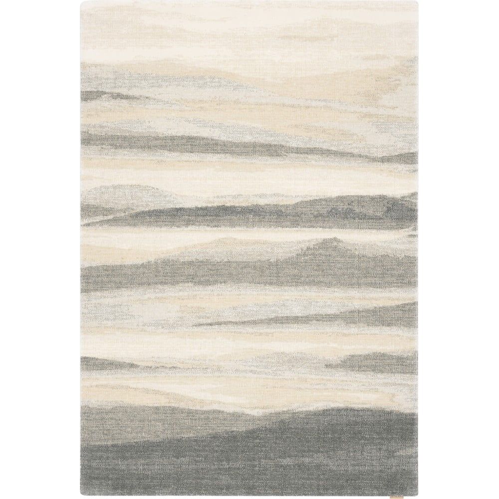 Béžovo-šedý vlněný koberec 200x300 cm Elidu – Agnella - Bonami.cz