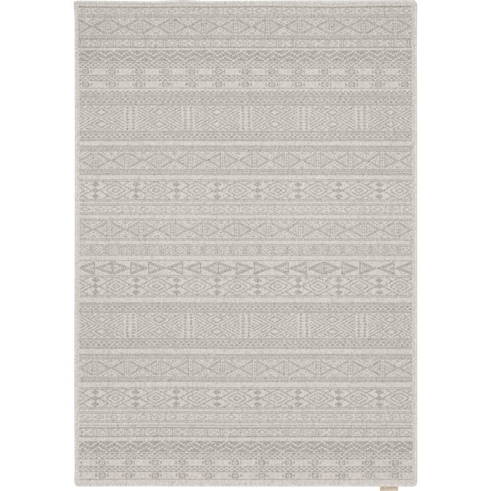 Světle šedý vlněný koberec 120x180 cm Pera – Agnella - Bonami.cz