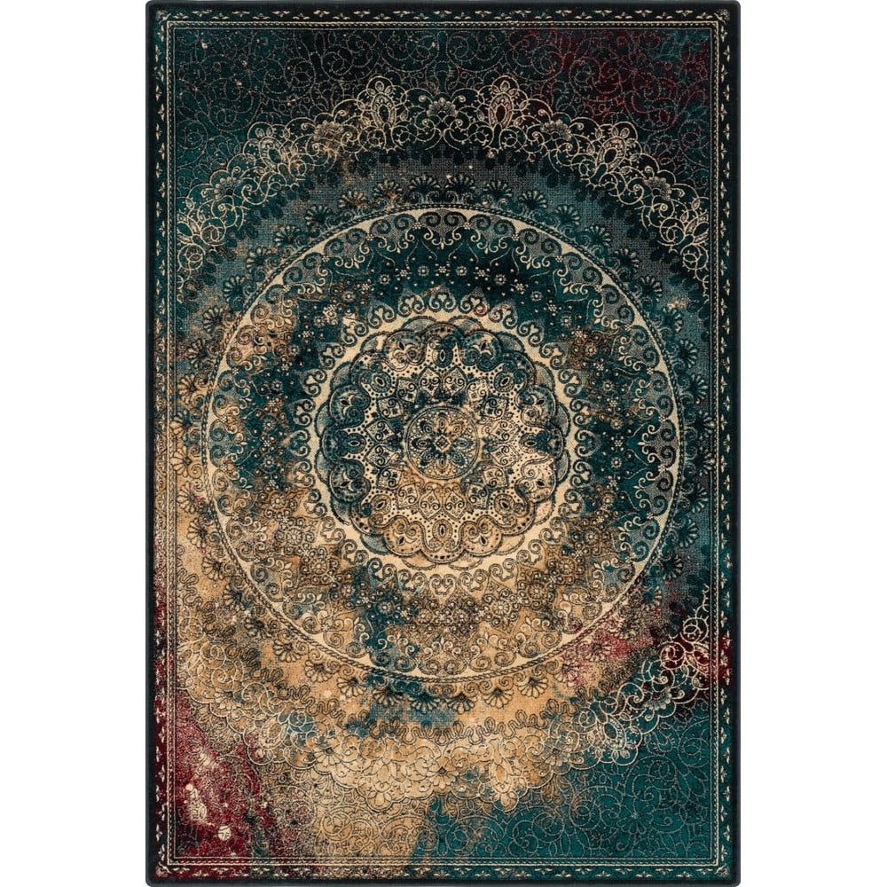 Vlněný koberec v petrolejové barvě 200x300 cm Ann – Agnella - Bonami.cz