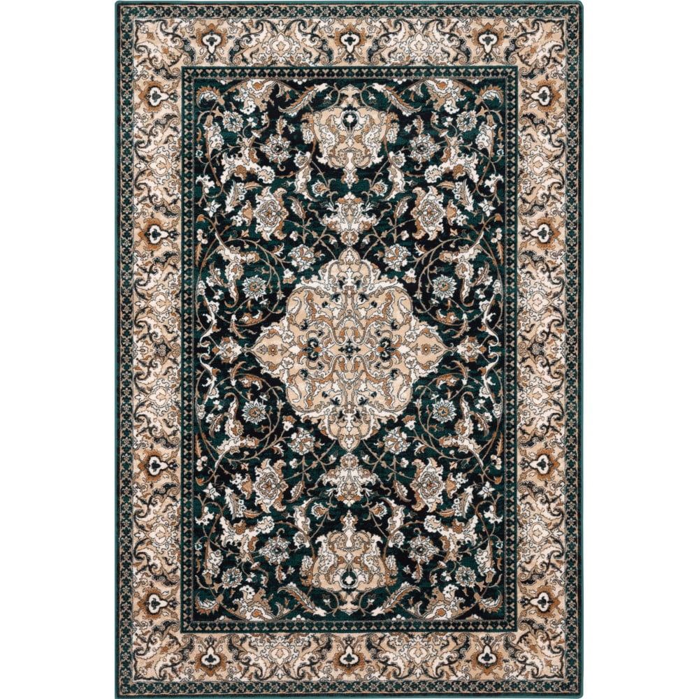 Zelený vlněný koberec 160x240 cm Lauren – Agnella - Bonami.cz