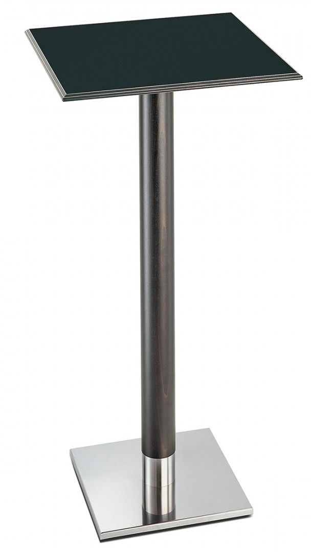 PEDRALI - Stolová podnož INOX 4424 buk - výška 108 cm DS - 