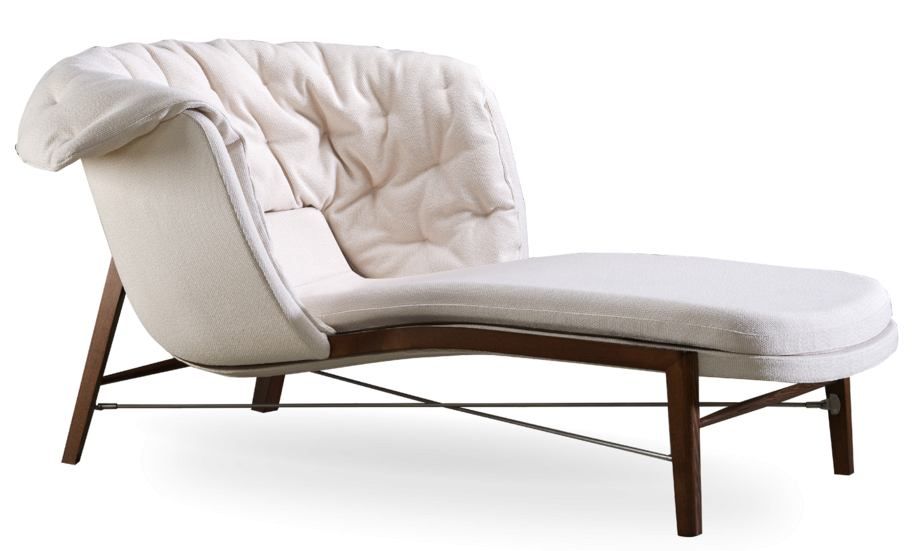 ROSSIN - Chaise longue CLEO WOOD - 