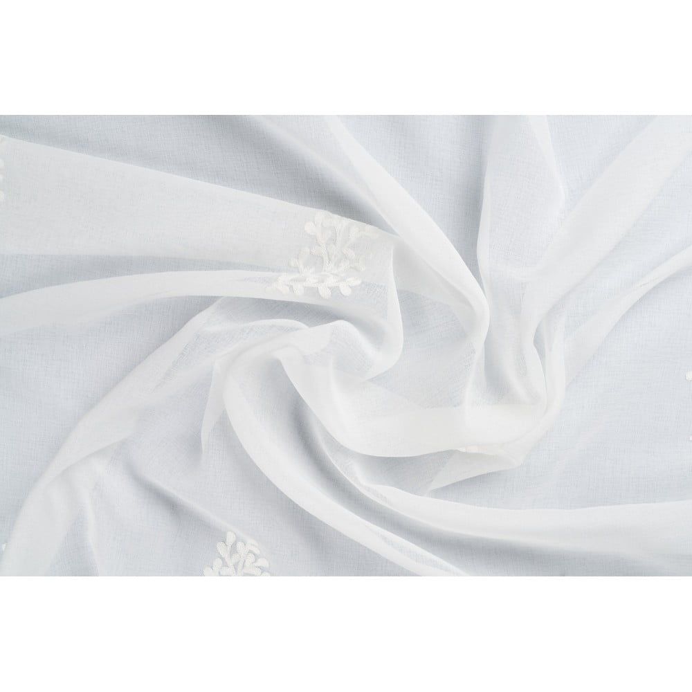 Bílá záclona 300x245 cm Fibula – Mendola Fabrics - Bonami.cz