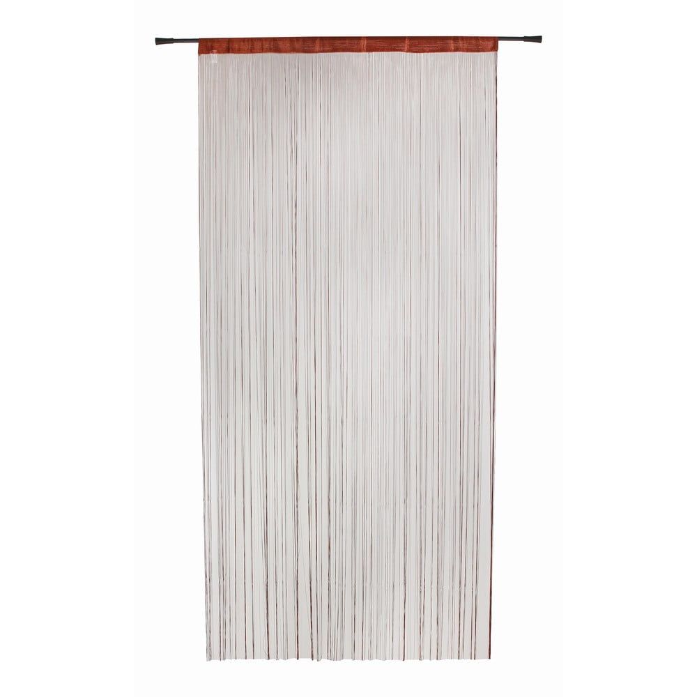 Záclona v měděné barvě 140x285 cm String – Mendola Fabrics - Bonami.cz