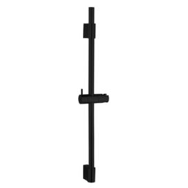 Sprchová tyč CLASSIC, 70 cm, černá, nerezová ocel, WENKO