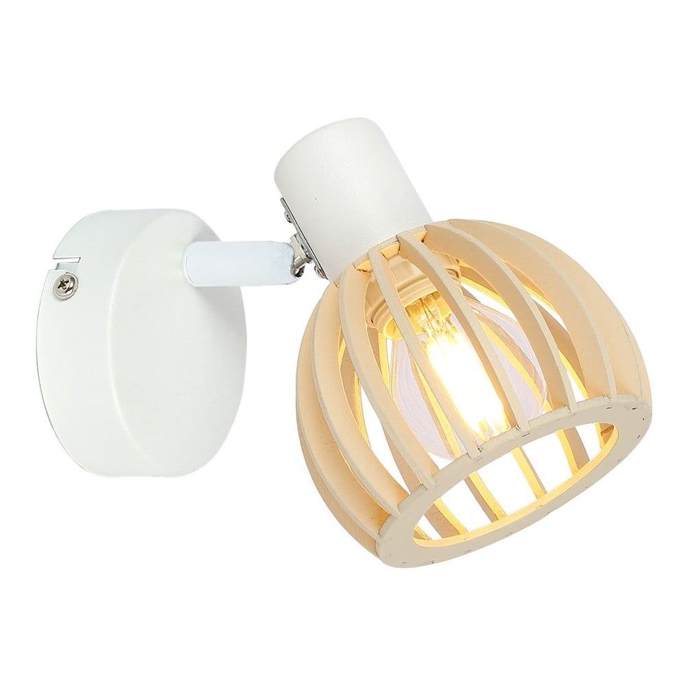 Nástěnné svítidlo v bílo-přírodní barvě ø 10 cm Atarri – Candellux Lighting - Bonami.cz