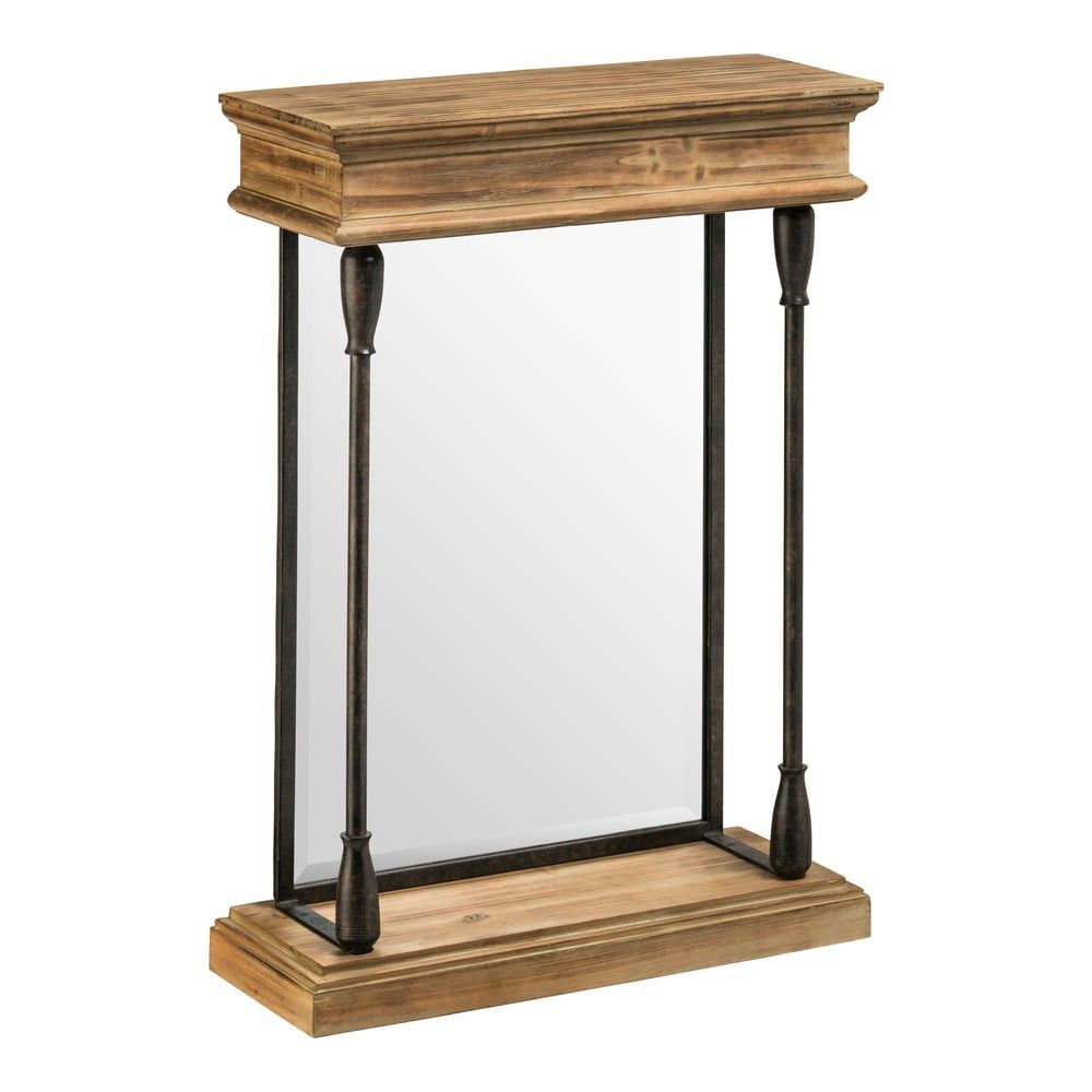 Nástěnné zrcadlo s dřevěným rámem 50x70 cm Tribeca – Premier Housewares - Bonami.cz