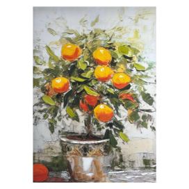 Obraz s ručně malovanými prvky 70x100 cm Oranges – Styler