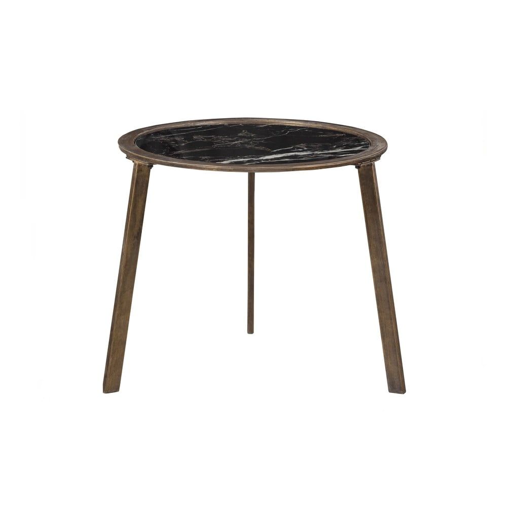 Černý konferenční stolek 58x58 cm Lax – BePureHome - Bonami.cz
