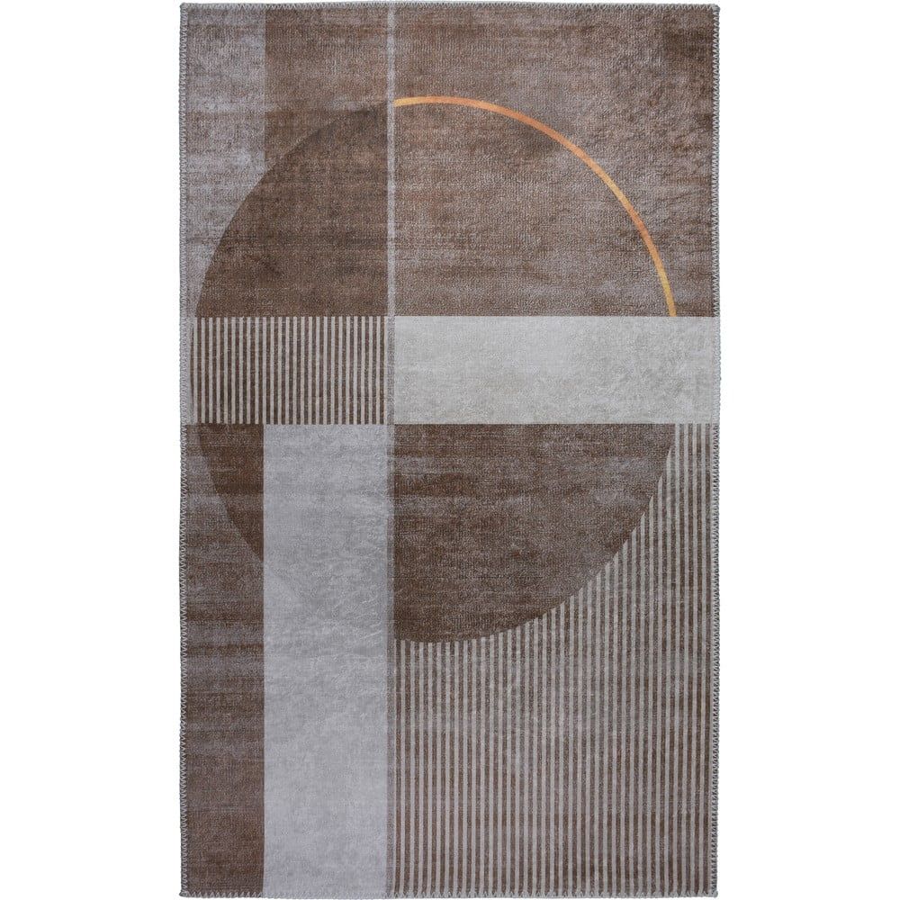 Světle hnědý pratelný koberec 50x80 cm – Vitaus - Bonami.cz