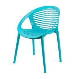 Tyrkysová plastová zahradní židle Joanna – Bonami Selection