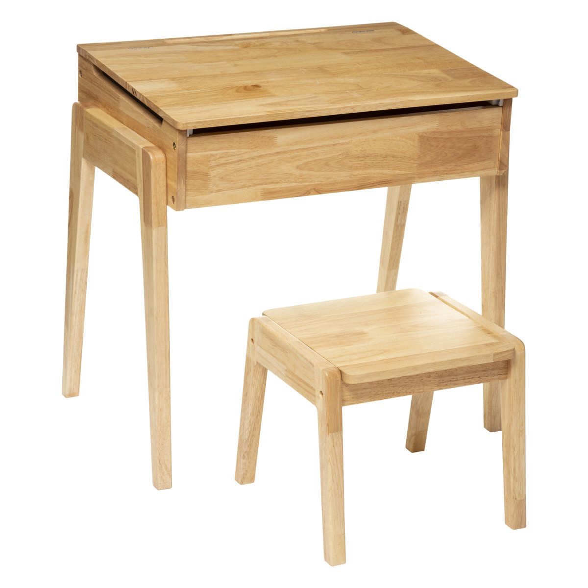 Atmosphera for kids Dětský psací stůl s úložným prostorem + taburet, 2v1 - EMAKO.CZ s.r.o.