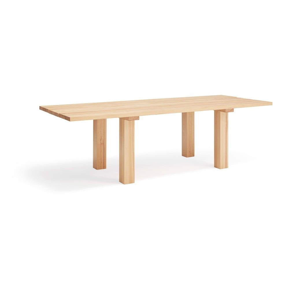Jídelní stůl s deskou z borovicového dřeva 100x260 cm Banda – Teulat - Bonami.cz