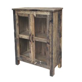 Dřevěná vintage komoda Grimaud - 75*35*100 cm Chic Antique