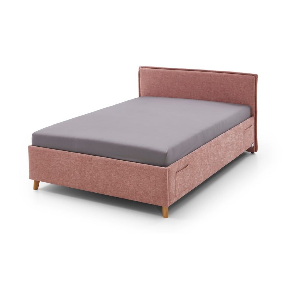 Růžová dětská postel s úložným prostorem 120x200 cm Fun – Meise Möbel - Bonami.cz