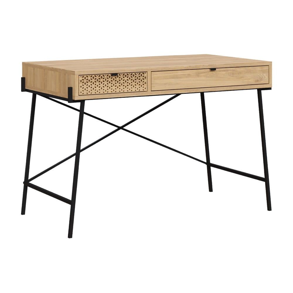 Pracovní stůl v dekoru dubu 60x110 cm Ecrin – Marckeric - Bonami.cz
