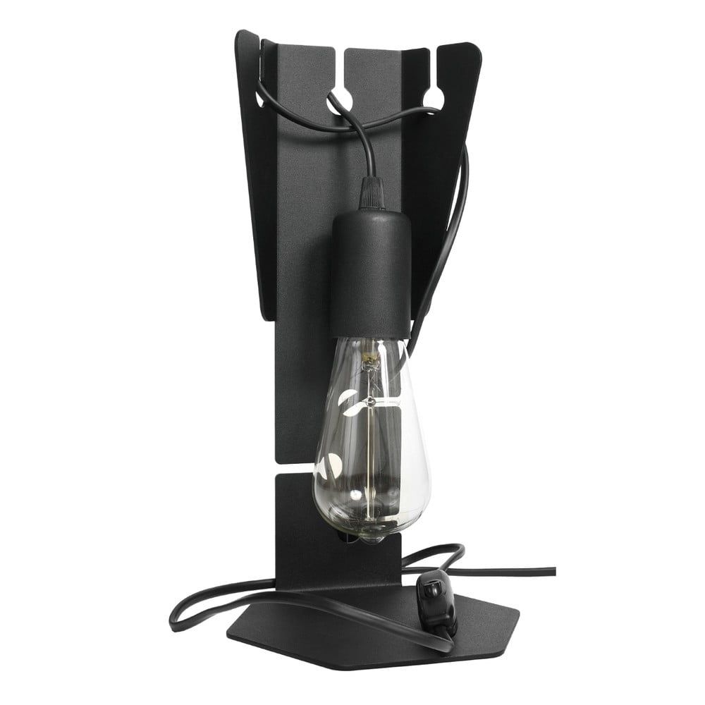 Černá stolní lampa (výška 31 cm) Viking – Nice Lamps - Bonami.cz