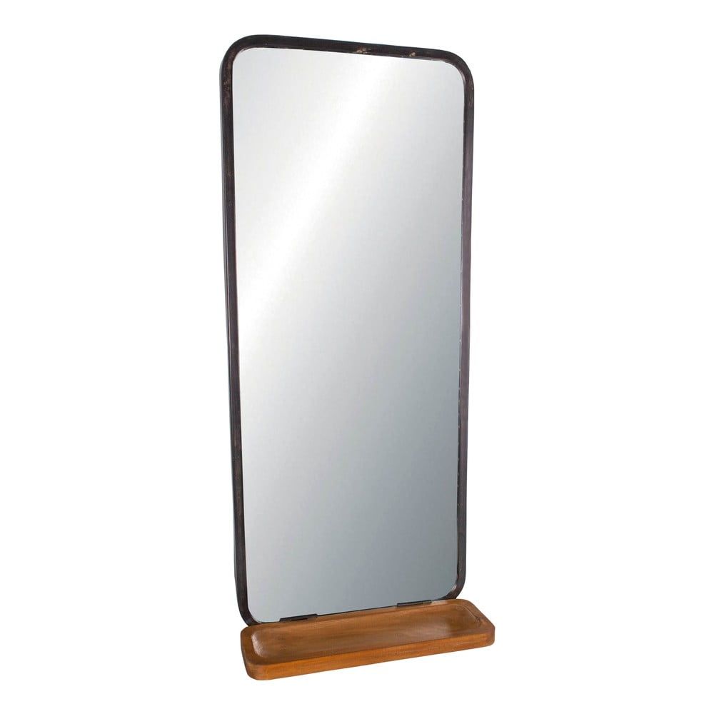 Nástěnné zrcadlo s poličkou  33.5x76.5 cm – Antic Line - Bonami.cz
