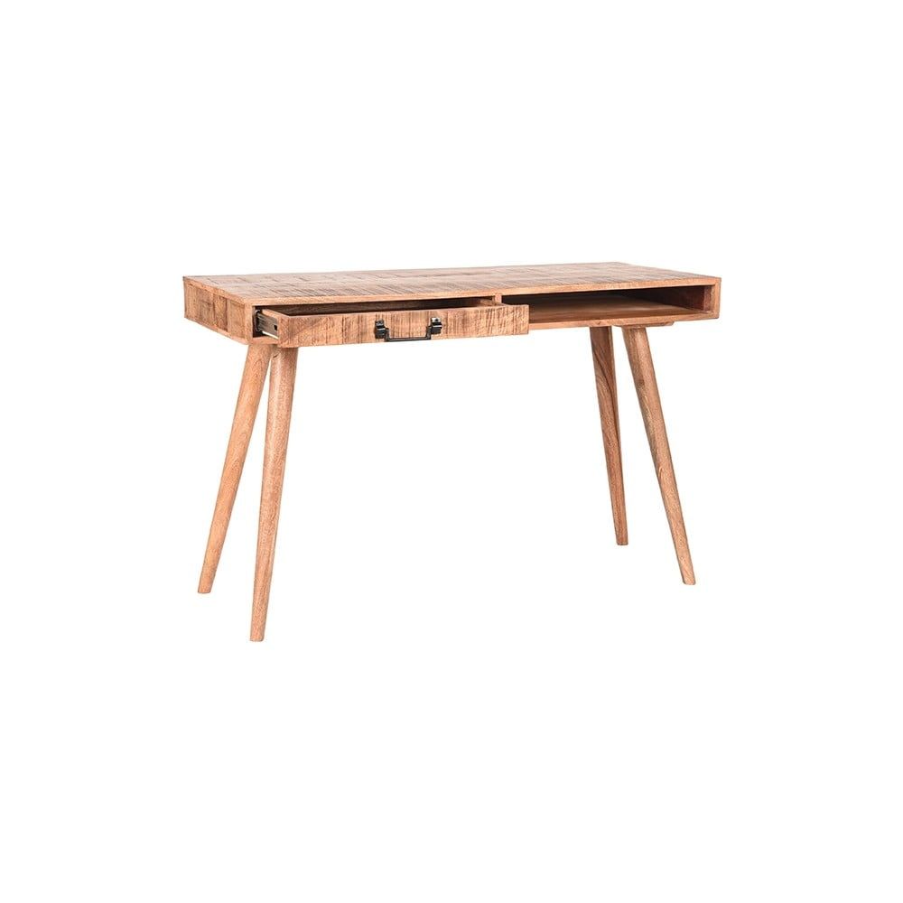 Pracovní stůl z mangového dřeva 50x118 cm Steady – LABEL51 - Bonami.cz