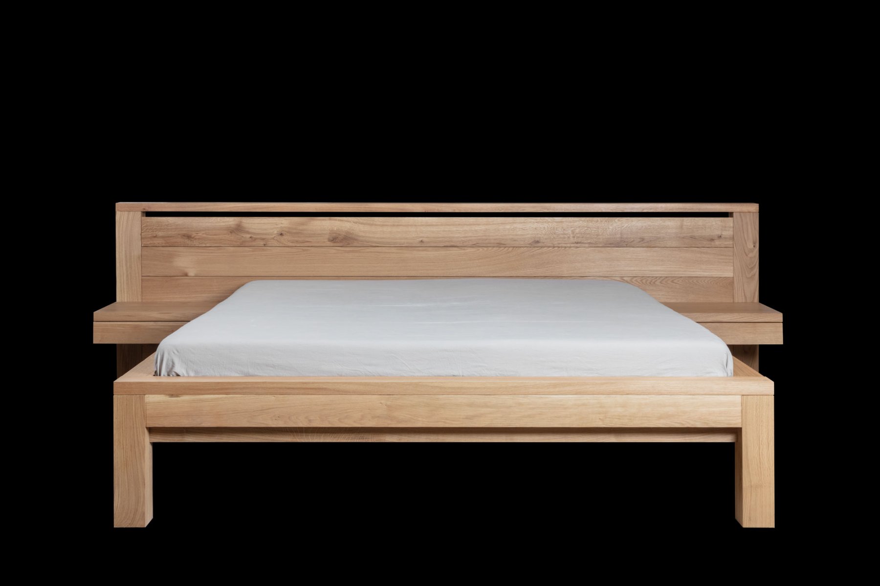 Manzelska postel na miru z duboveho dreva - Stammkonzept