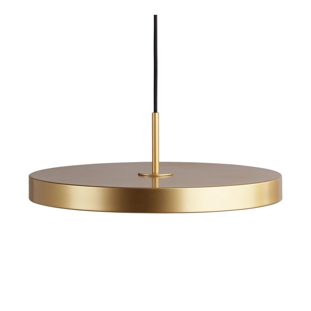 LED závěsné svítidlo ve zlaté barvě s kovovým stínidlem ø 43 cm Asteria Medium – UMAGE - Bonami.cz