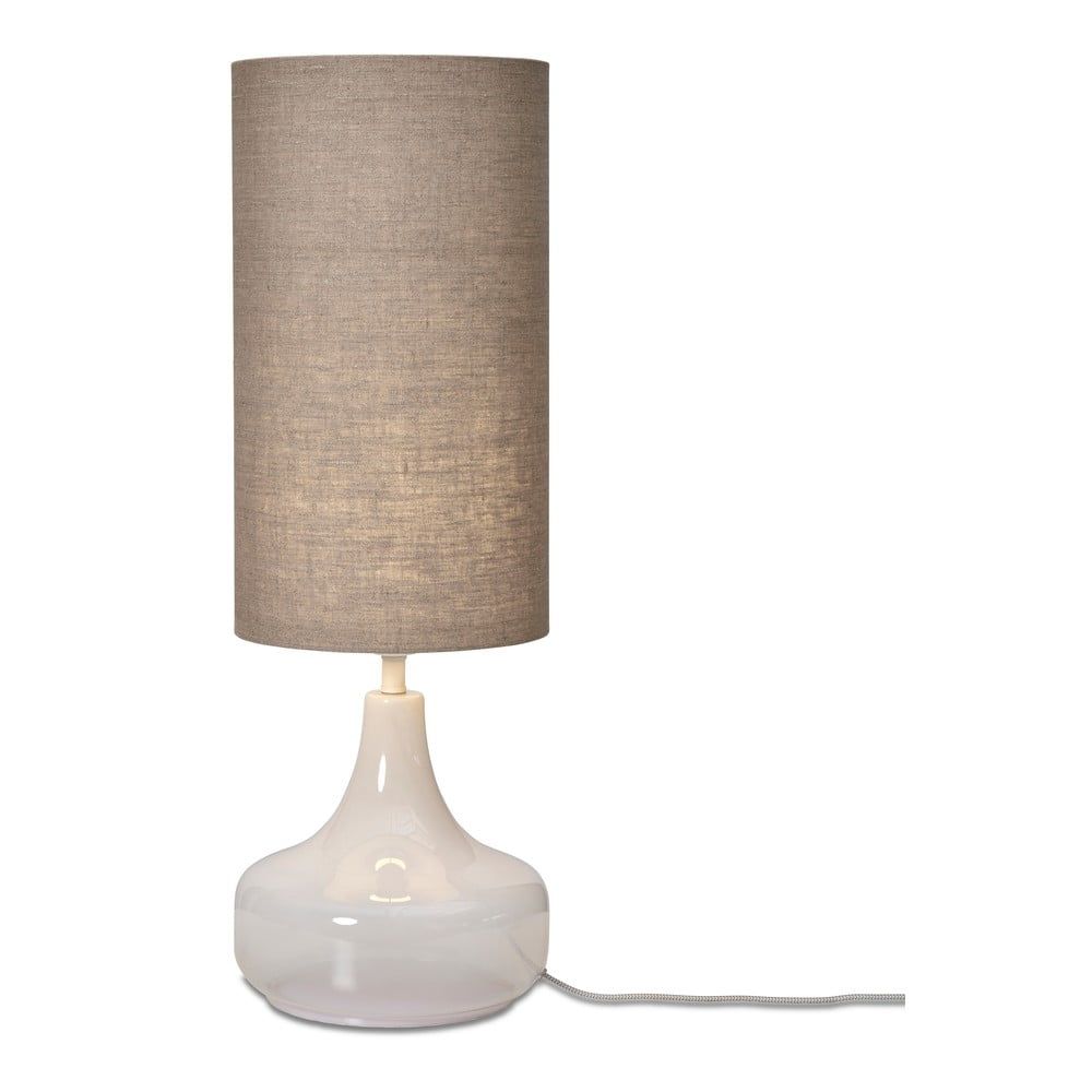 Béžová stolní lampa s textilním stínidlem (výška 75 cm) Reykjavik – it\'s about RoMi - Bonami.cz