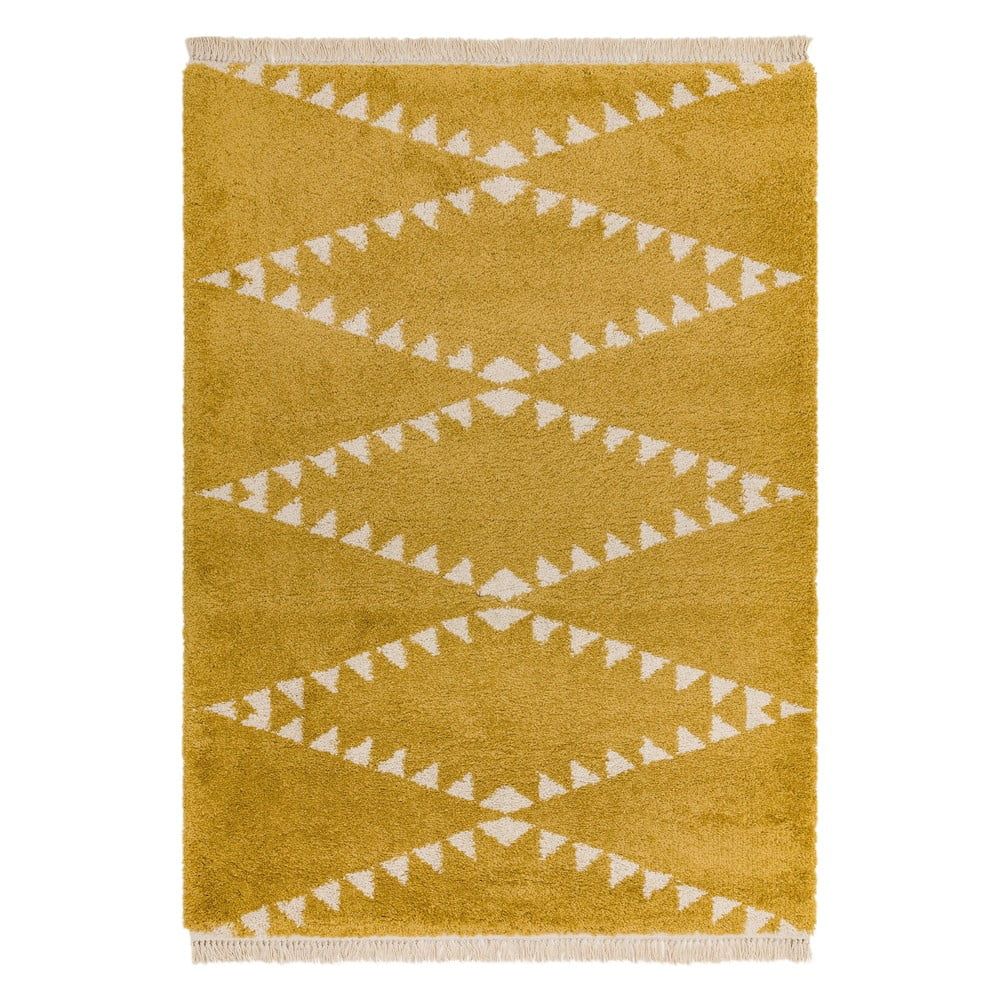 Koberec v hořčicové barvě 120x170 cm Rocco – Asiatic Carpets - Bonami.cz