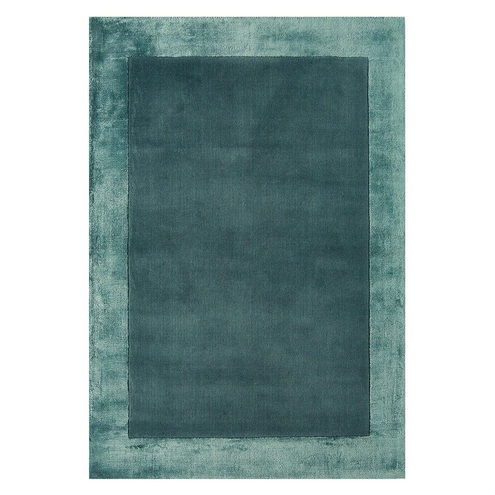 Ručně tkaný koberec s příměsí vlny v petrolejové barvě 160x230 cm Ascot – Asiatic Carpets - Bonami.cz
