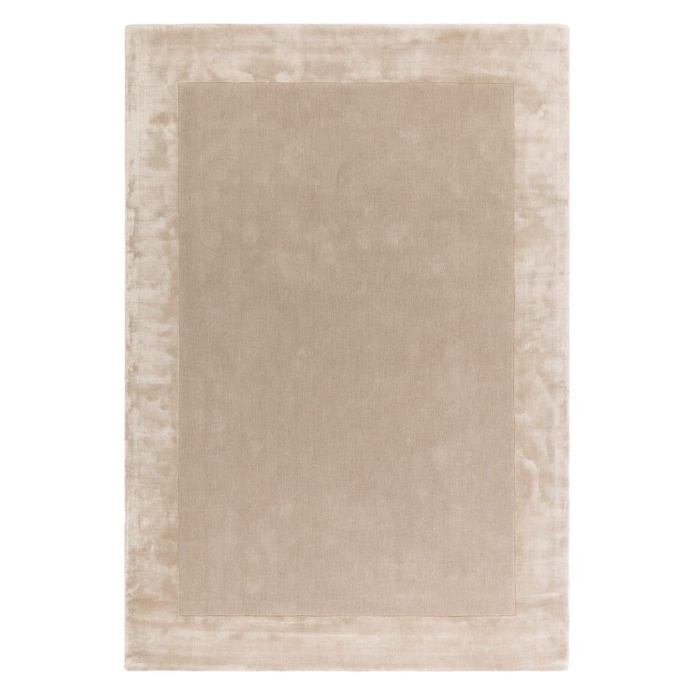 Béžový ručně tkaný koberec s příměsí vlny 160x230 cm Ascot – Asiatic Carpets - Bonami.cz