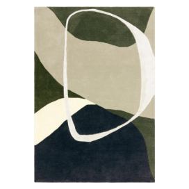 Zelený ručně tkaný vlněný koberec 200x300 cm Matrix – Asiatic Carpets Bonami.cz