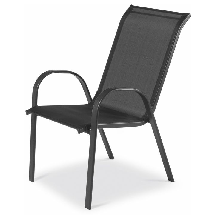 Zahradní židle MANDY černá - SCONTO Nábytek s.r.o.