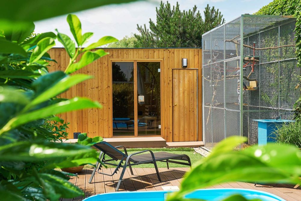 saunasystem venkovní sauna - 