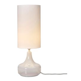 Bílá stolní lampa s textilním stínidlem (výška 75 cm) Reykjavik – it\'s about RoMi