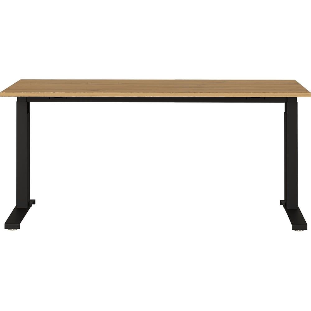 Pracovní stůl s deskou v dubovém dekoru 80x160 cm Agenda – Germania - Bonami.cz